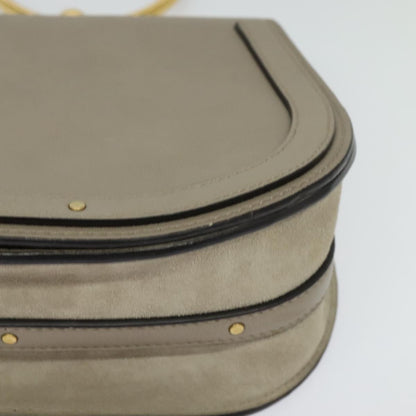 Chloé Gray Leather Nile
