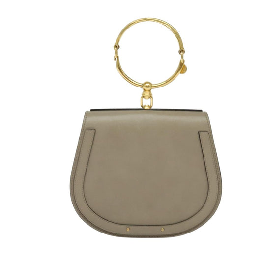 Chloé Gray Leather Nile
