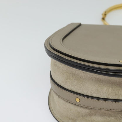 Chloé Gray Leather Nile