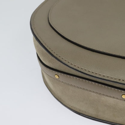Chloé Gray Leather Nile