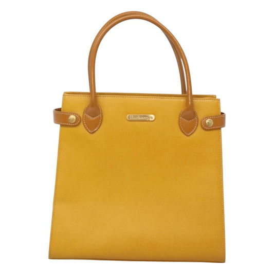 Burberry Yellow Leather Nova Check