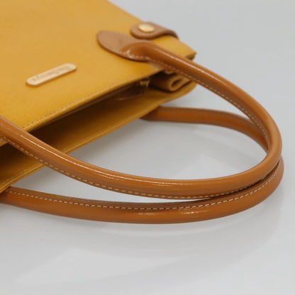 Burberry Yellow Leather Nova Check