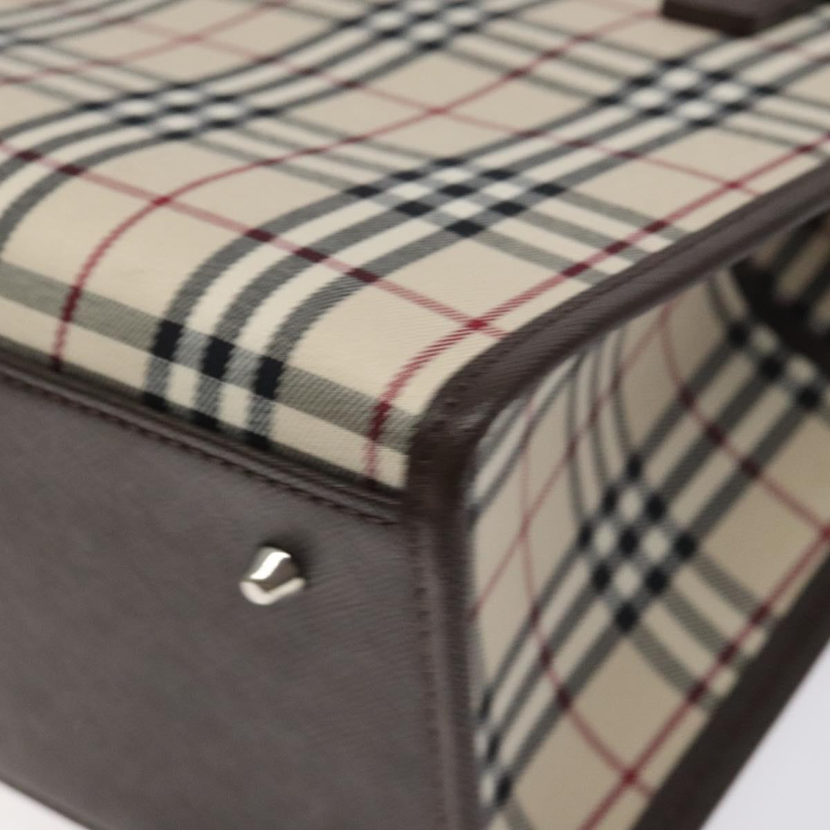 Burberry Brown Canvas Nova Check