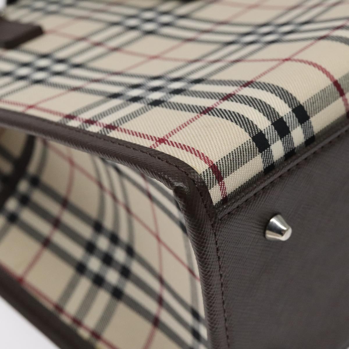 Burberry Brown Canvas Nova Check