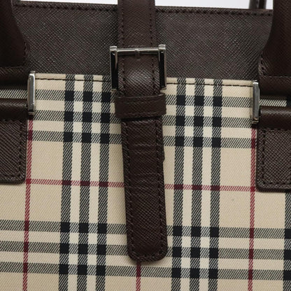 Burberry Brown Canvas Nova Check