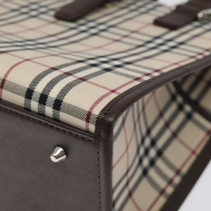 Burberry Brown Canvas Nova Check