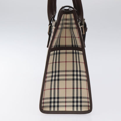 Burberry Brown Canvas Nova Check