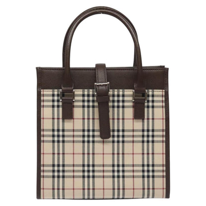 Burberry Brown Canvas Nova Check