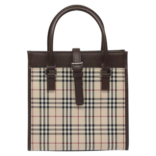 Burberry Brown Canvas Nova Check
