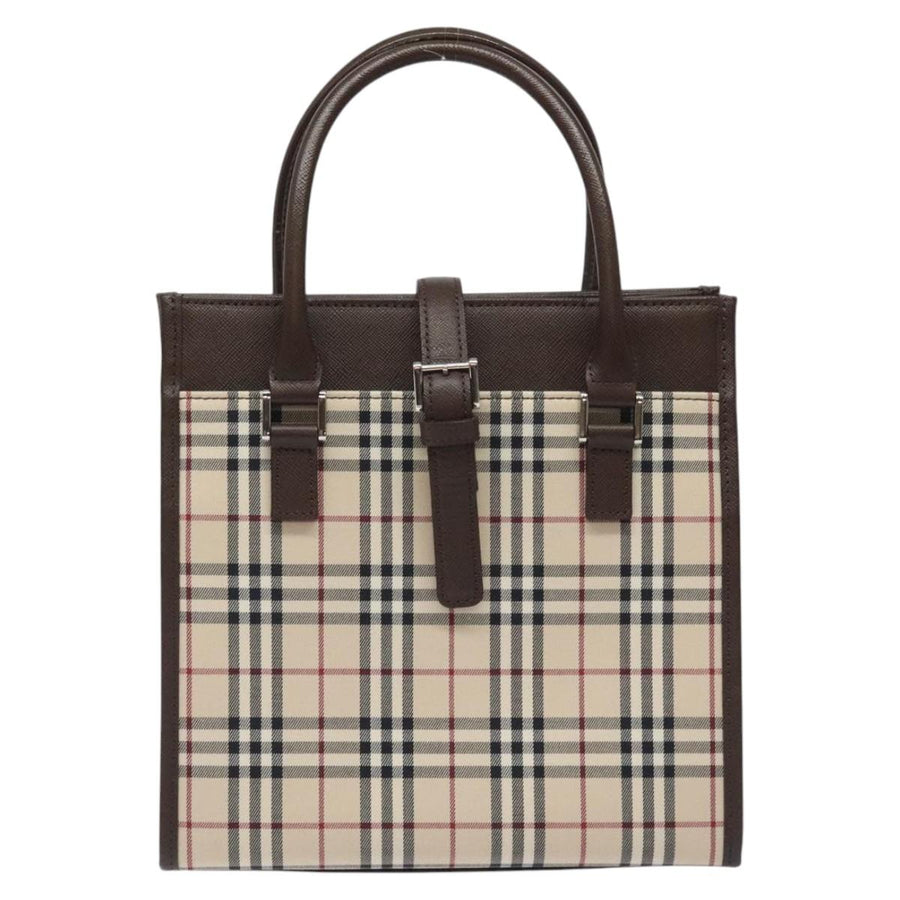 Burberry Brown Canvas Nova Check