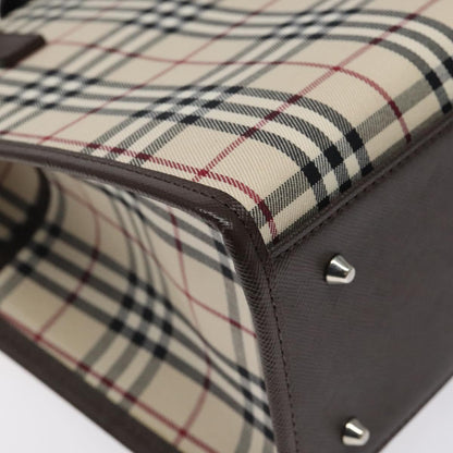 Burberry Brown Canvas Nova Check