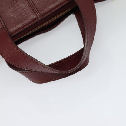 Burberry Red Leather Blue Label