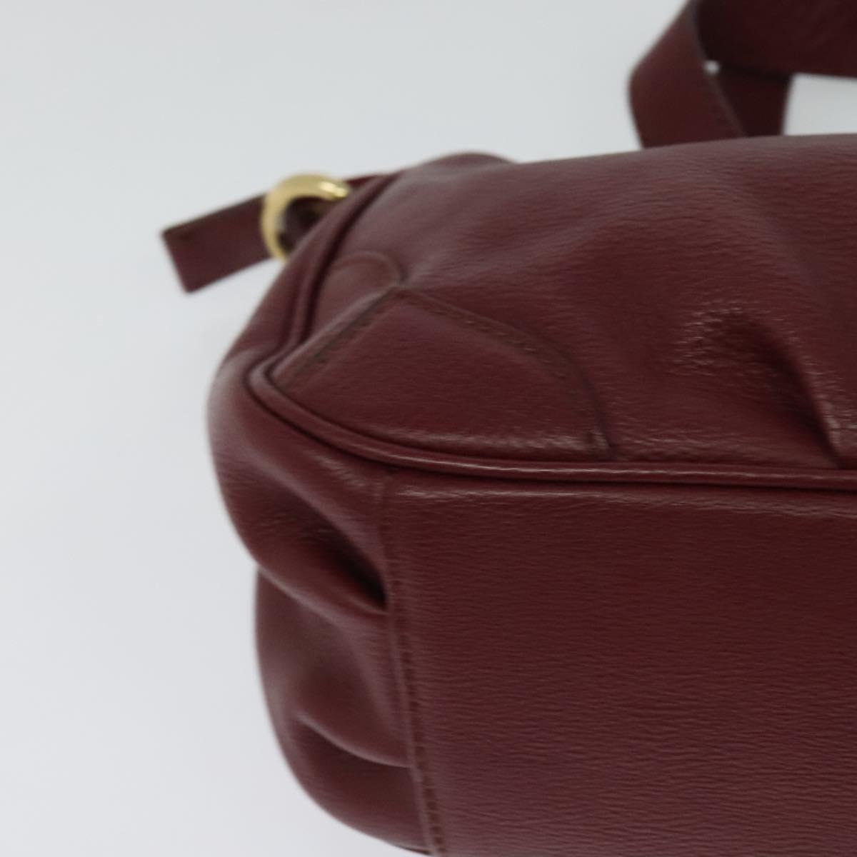 Burberry Red Leather Blue Label