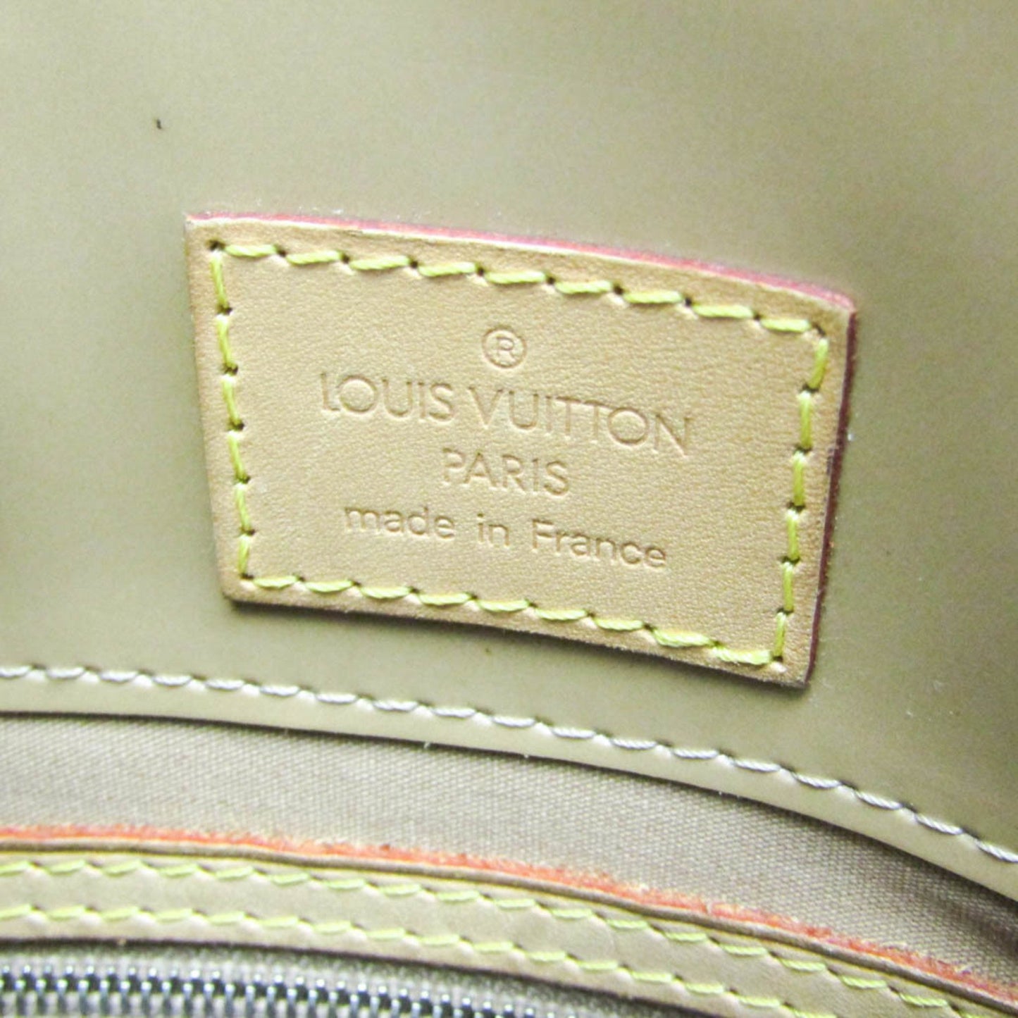 Louis Vuitton Brown Patent Leather Reade