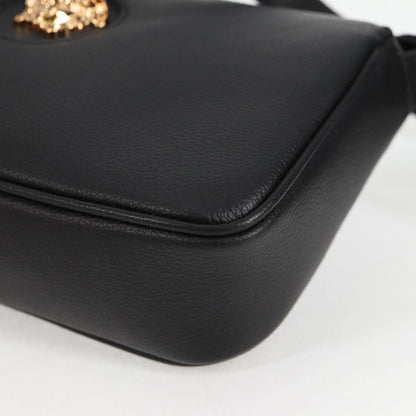 Versace Black Leather Medusa