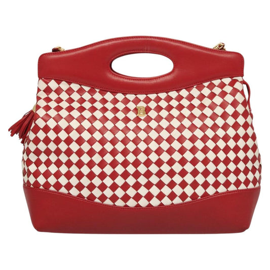 Bally Red Leather Handbag