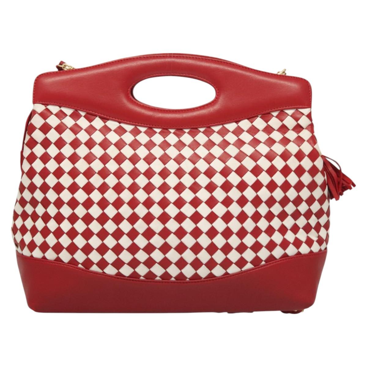 Bally Red Leather Handbag