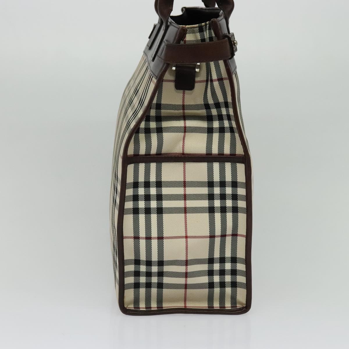 Burberry Brown Canvas Nova Check