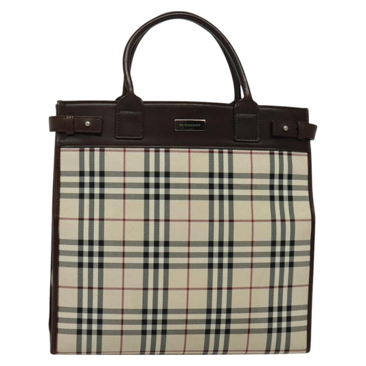 Burberry Brown Canvas Nova Check