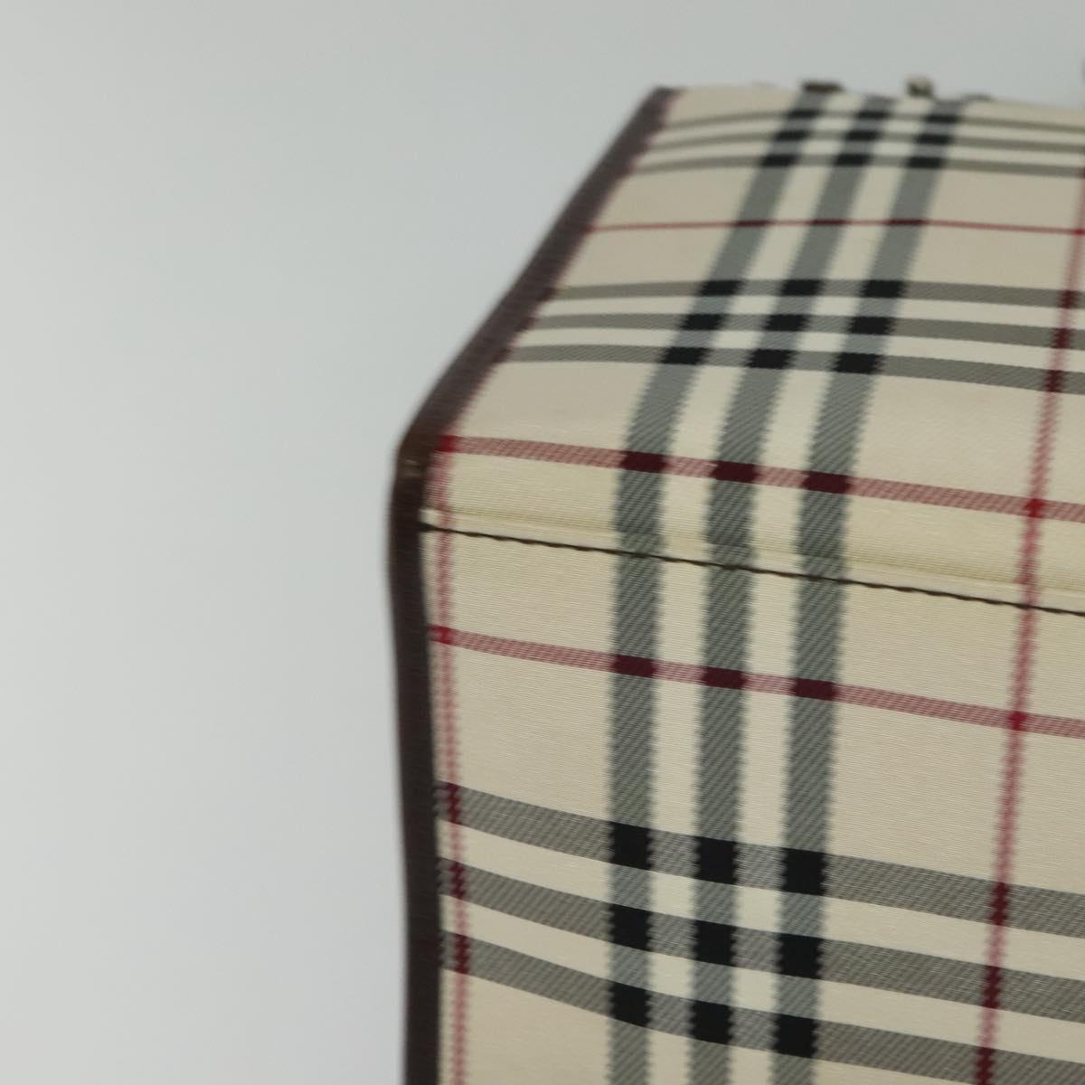 Burberry Brown Canvas Nova Check