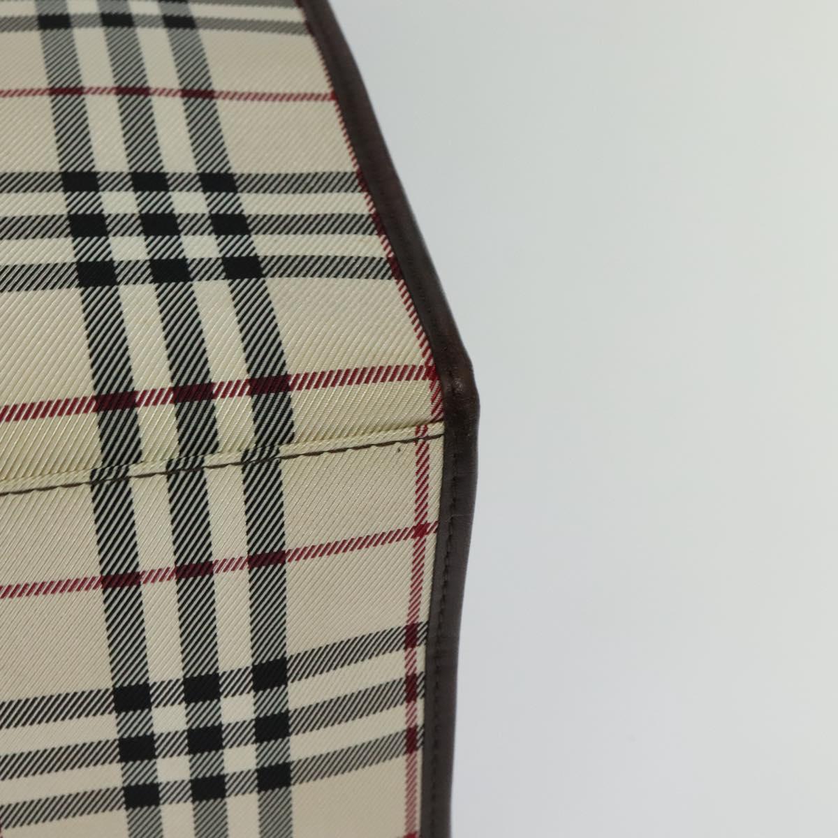 Burberry Brown Canvas Nova Check