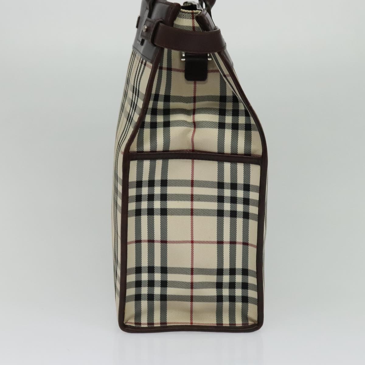 Burberry Brown Canvas Nova Check