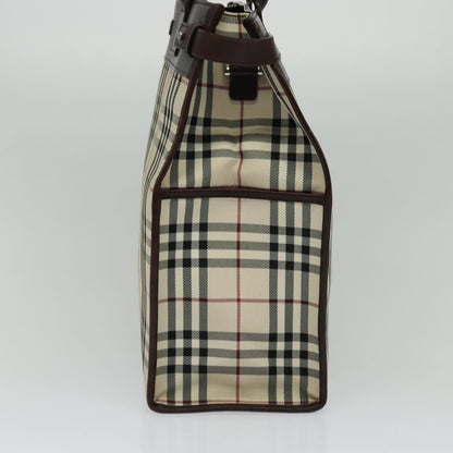 Burberry Brown Canvas Nova Check