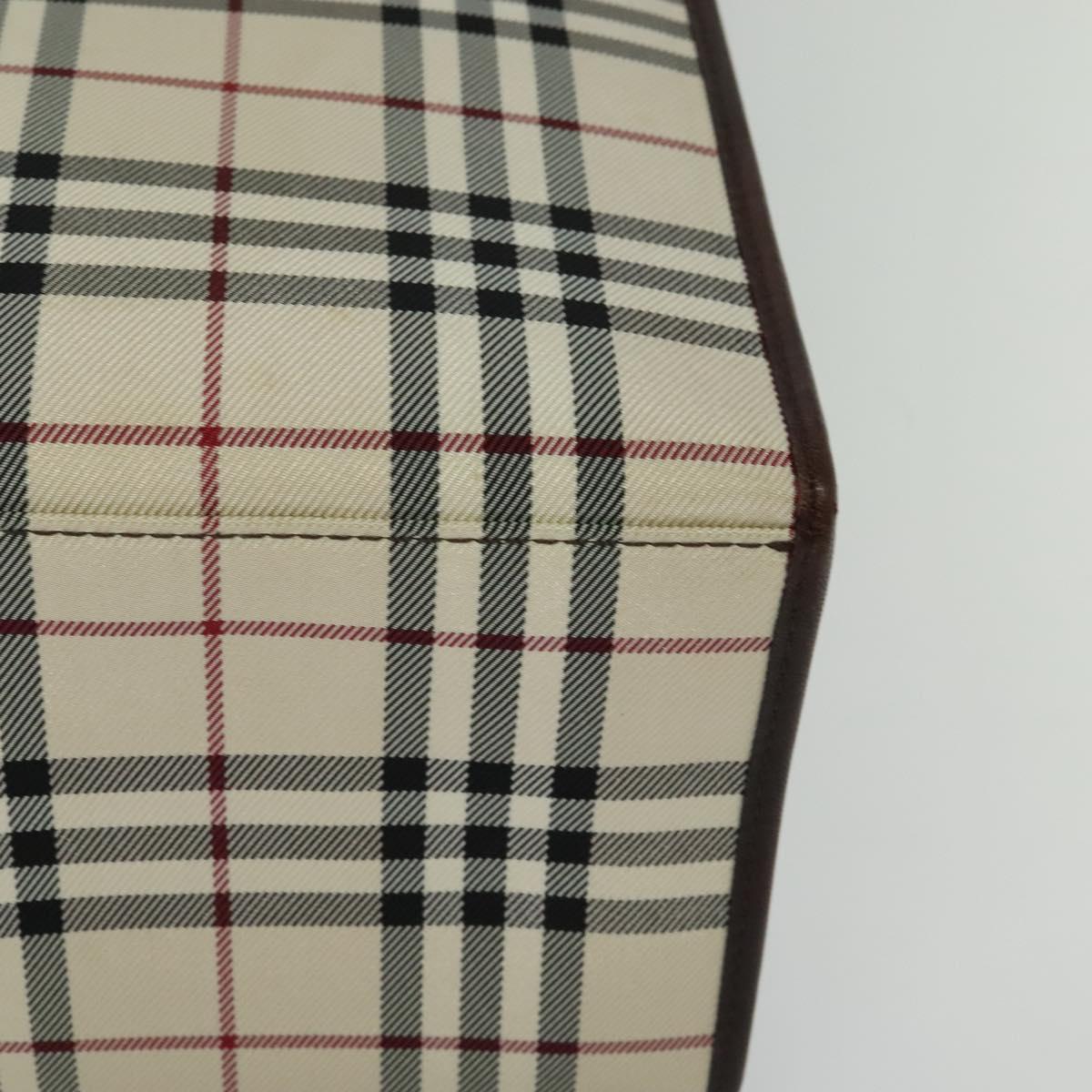 Burberry Brown Canvas Nova Check