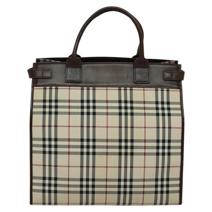 Burberry Brown Canvas Nova Check