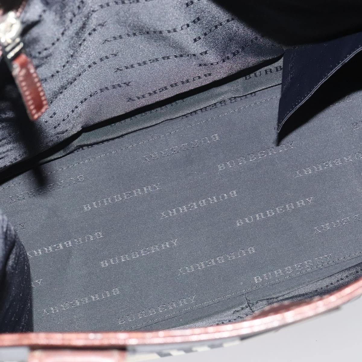 Burberry Brown Canvas Nova Check