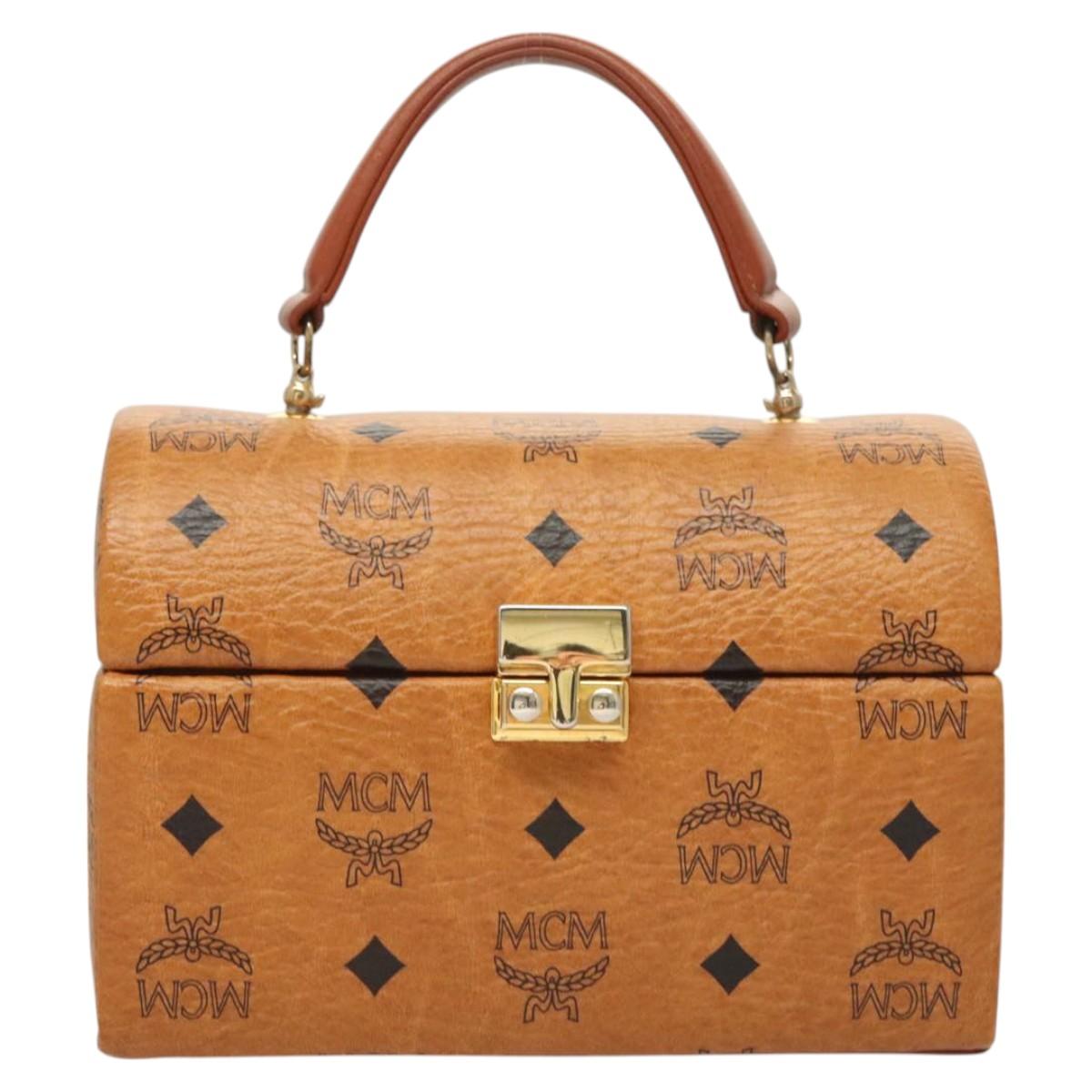 Mcm Brown Canvas Visetos