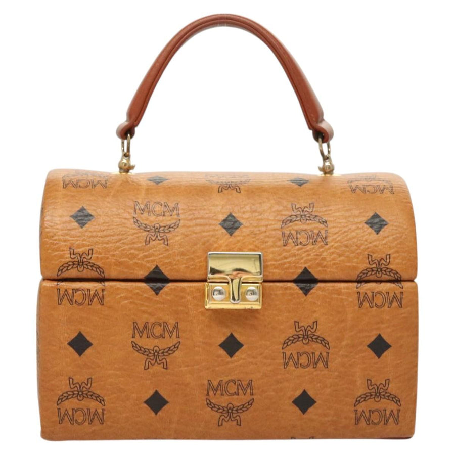 Mcm Brown Canvas Visetos