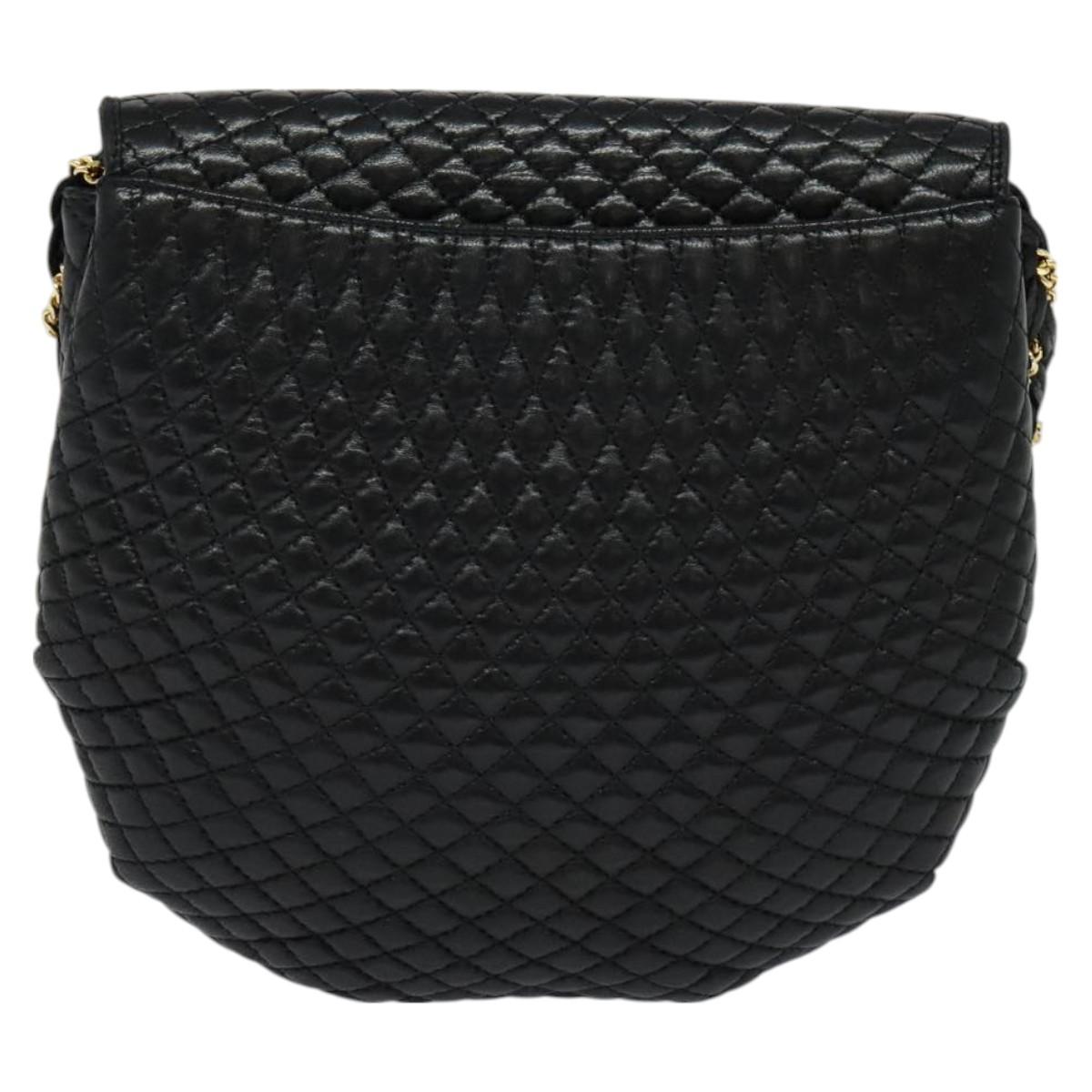 Bally Black Leather Shoulder