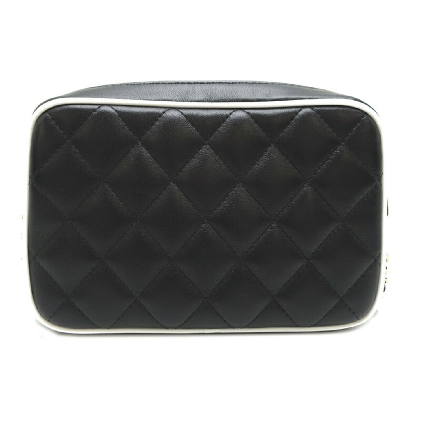 Chanel Black Leather Camera