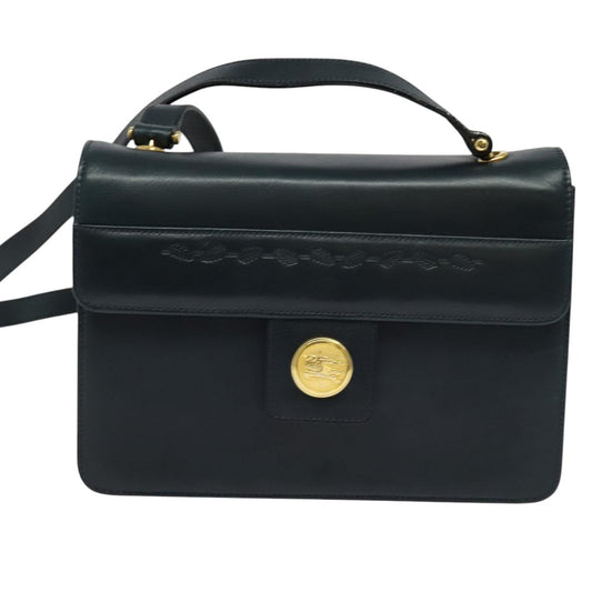 Burberry Blue Leather Gg Supreme