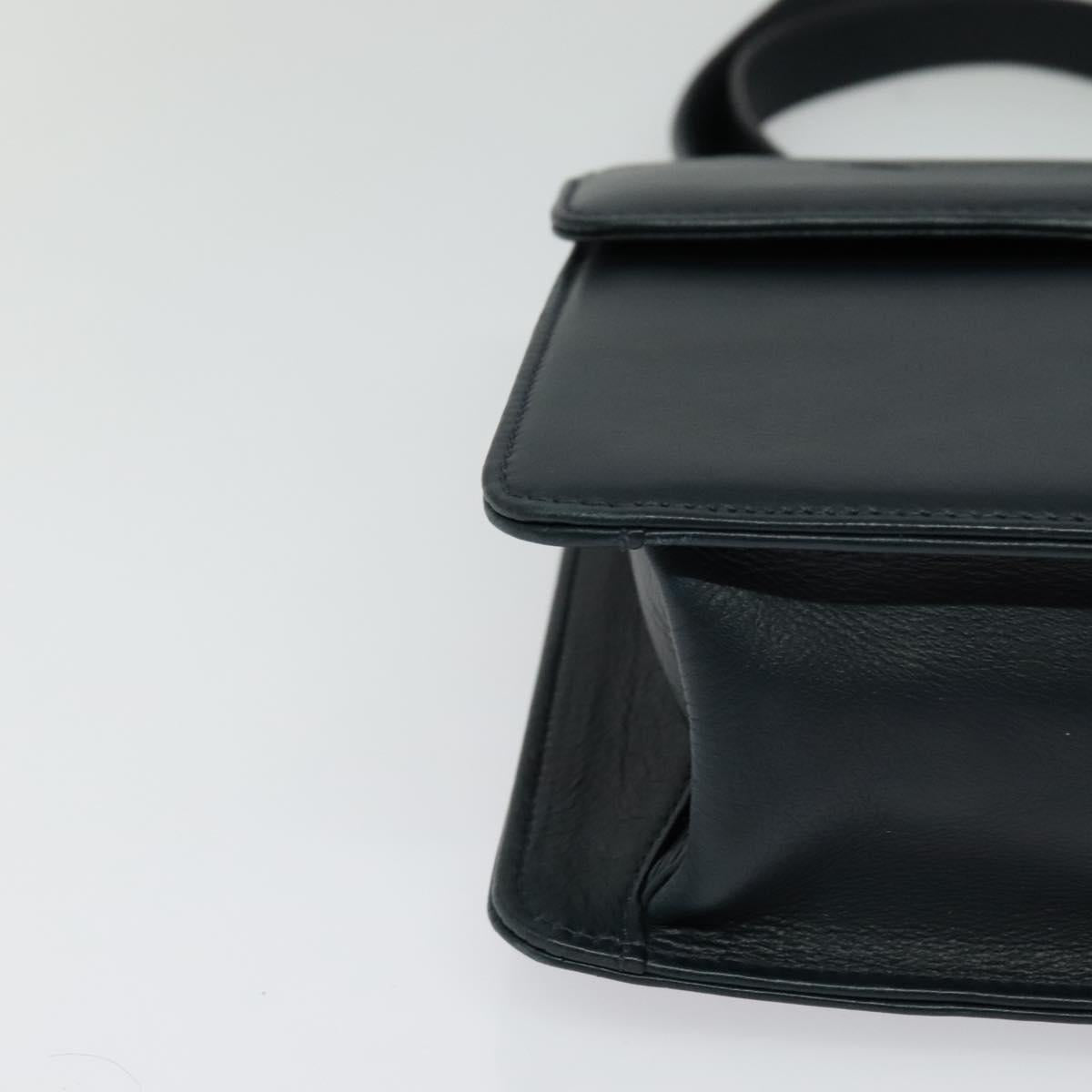 Burberry Blue Leather Gg Supreme