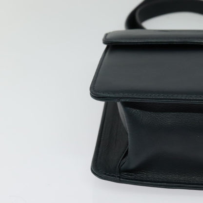 Burberry Blue Leather Gg Supreme