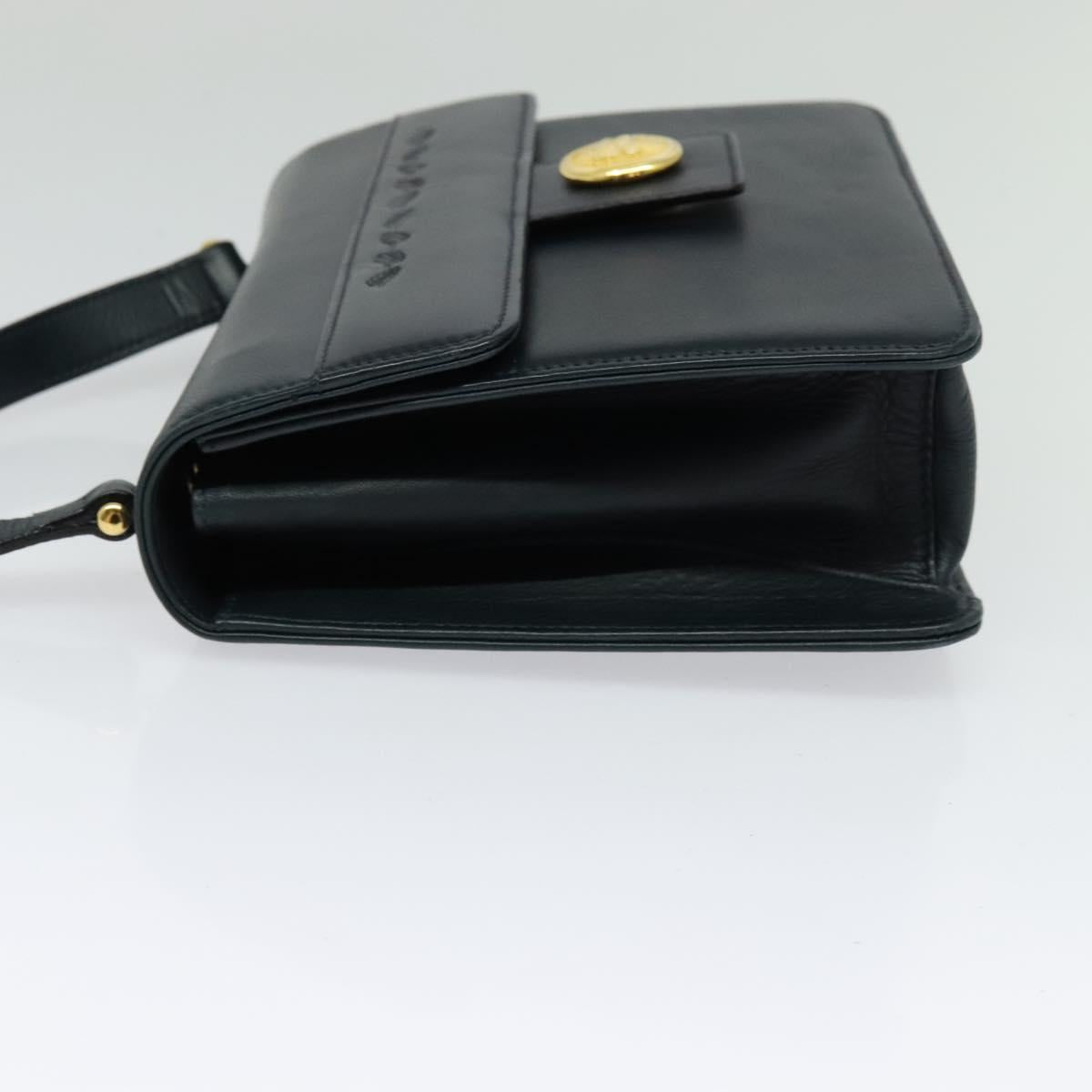 Burberry Blue Leather Gg Supreme