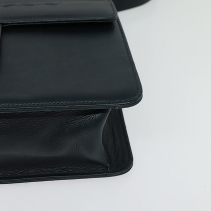 Burberry Blue Leather Gg Supreme