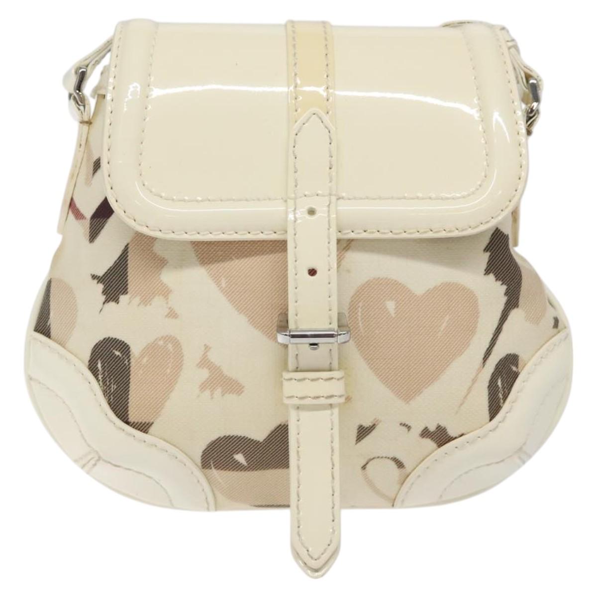 Burberry Brown Canvas Shoulder