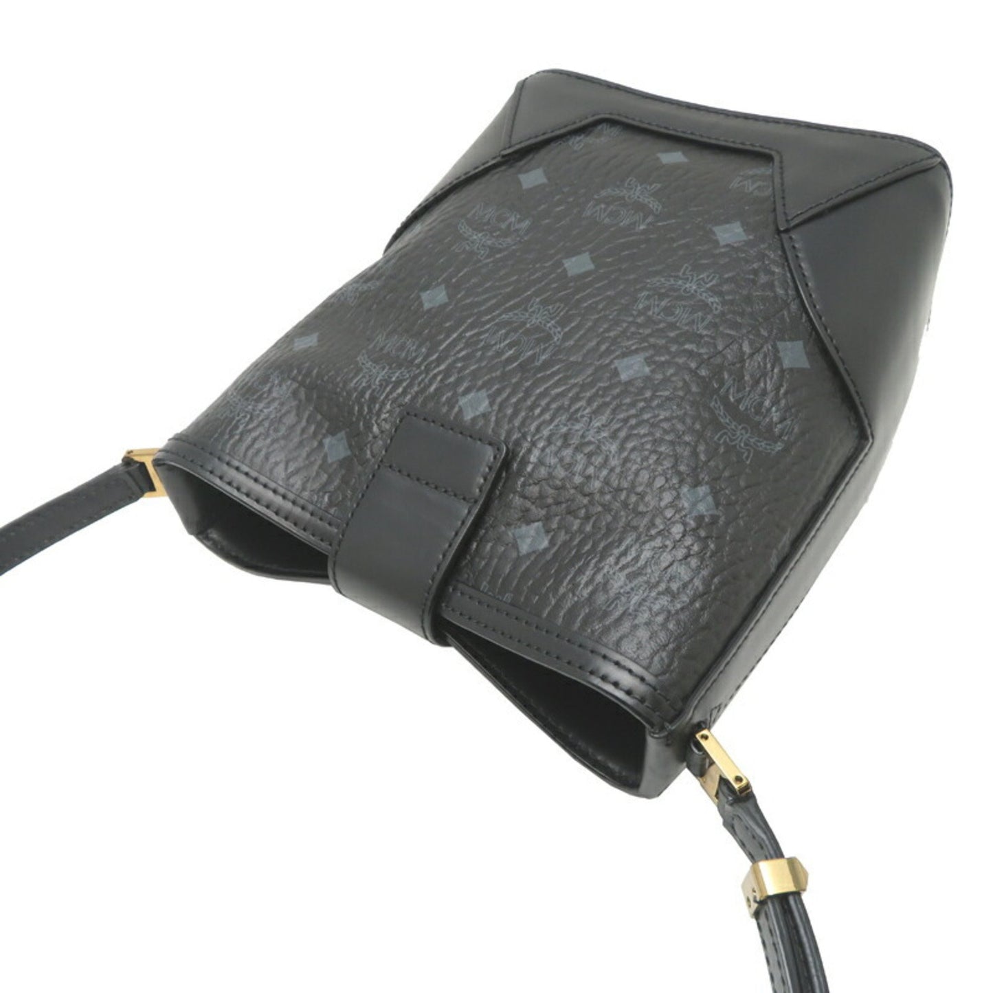 Mcm Black Leather -