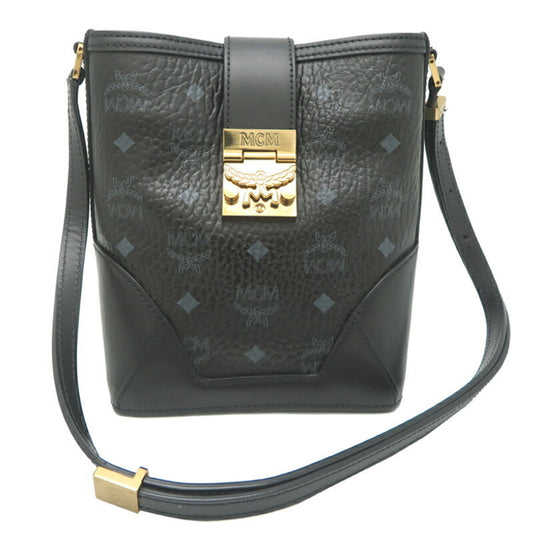 Mcm Black Leather -