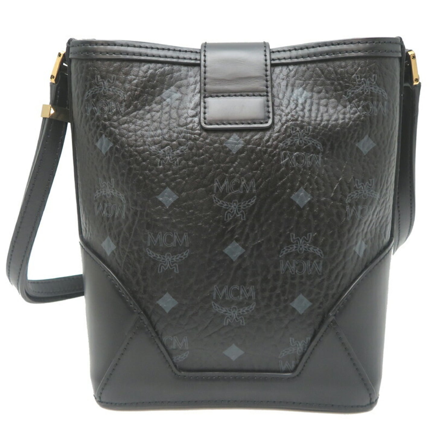 Mcm Black Leather -