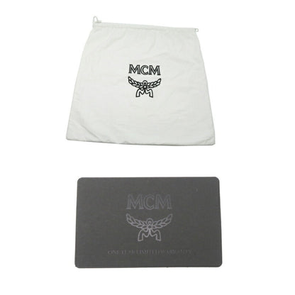Mcm Black Leather -