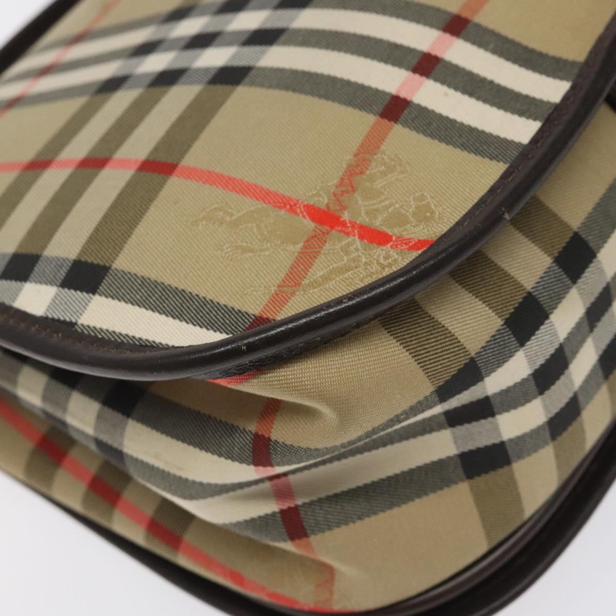 Burberry Brown Canvas Nova Check