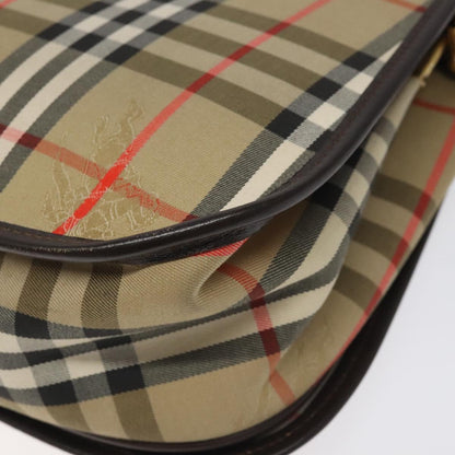 Burberry Brown Canvas Nova Check
