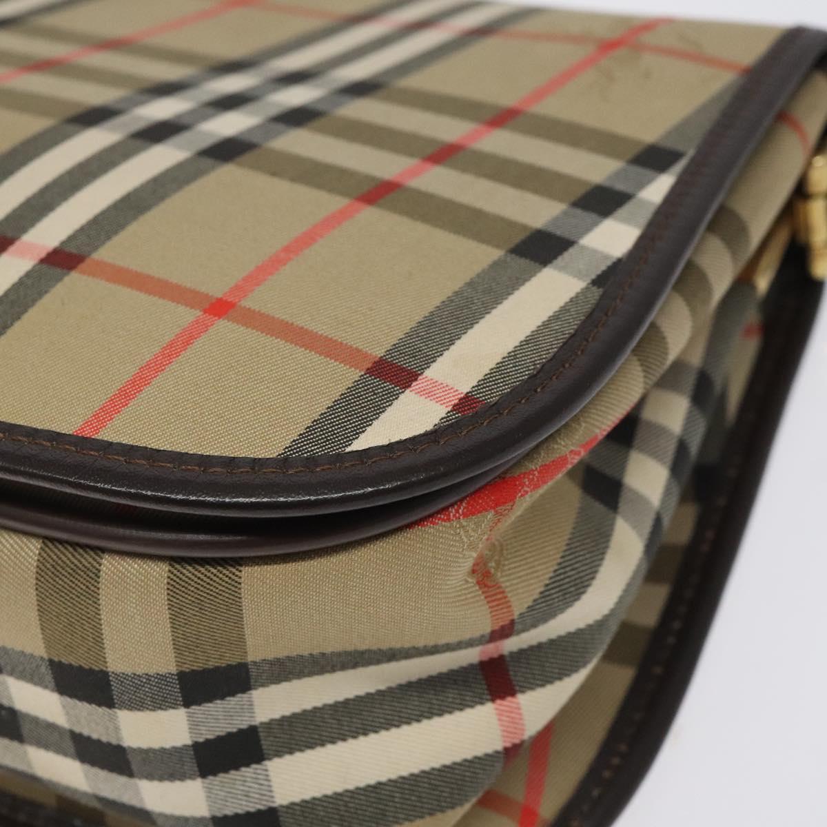 Burberry Brown Canvas Nova Check