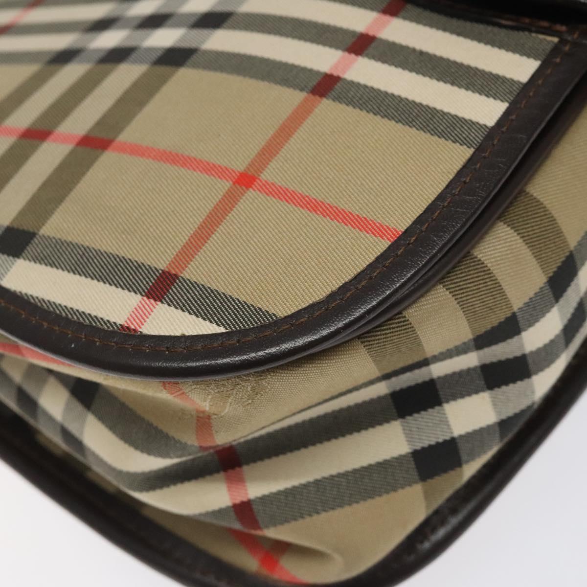 Burberry Brown Canvas Nova Check