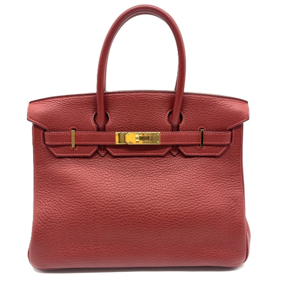 Hermès Red Leather Birkin 30