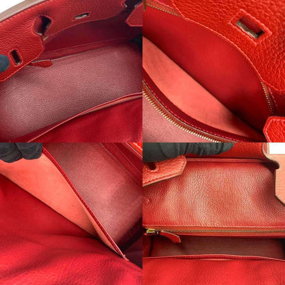 Hermès Red Leather Birkin 30